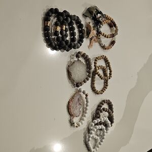 Elegant Beaded Bracelet Set